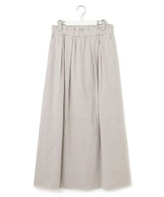 23区 L 【SLOW/洗える】リネンコットン スカート