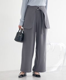 earth music&ecology 【予約】【2WAY】ラップスカート付きパンツ