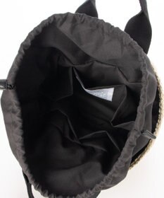 LA BAGAGERIE 【maison vert】 【ペーパー素材・多収納】ダブルハンドルかごバッグ