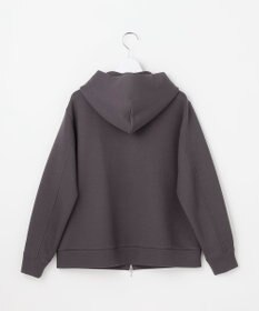 J.PRESS LADIES L 【季節の変わり目に】ダンボールジャージー ジップアップ パーカー