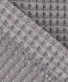 UNFILO MENS イージーケア ワッフル クルーネック [23年春夏商品]