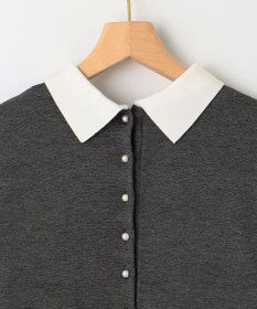 組曲 【新色追加！】Elena襟付き ニットワンピース