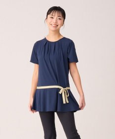 Chacott サイドリボンワンピースTシャツ