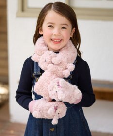 ANY KIDS アニマルモチーフミトン