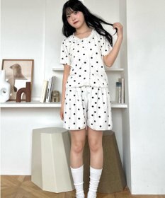 WEGO 総柄セットアップルームウェア