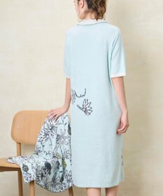 une nana cool 【ムーミン】MOOMIN × une nana ccol　なめらかふわふわワンピース