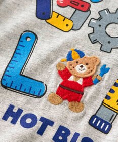 MIKI HOUSE HOT BISCUITS 【80-120cm】GOOD LIFE 長袖Tシャツ