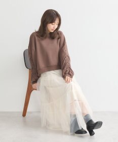 earth music&ecology ドロストスリーブスウェット