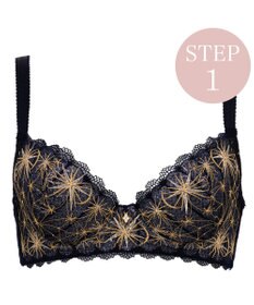BRADELIS New York 【BRADELIS New York / 育乳補整ブラ・STEP1 集める】ウェンディステップ1ブラ24A2 ブラデリス ブラジャー 補正