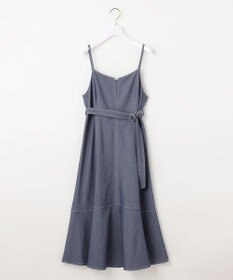 ANY SIS S 【洗える】ライトデニムライクシャンブレー キャミワンピ