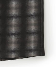 ICB 【洗える】シャイニーオンブレーチェック ストレートスカート