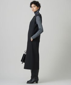 ICB L モスリンボンディング ジャンパースカート