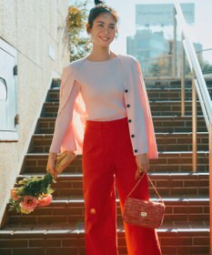 23区 GIOLICA ツイード ショルダーバッグ