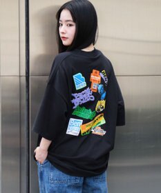 WEGO 【ユニセックス着用ITEM/SMLサイズ展開】別注BENDAVISクールタッチグラフィックT（SS）