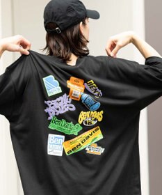 WEGO 【ユニセックス着用ITEM/SMLサイズ展開】別注BENDAVISクールタッチグラフィックT（SS）