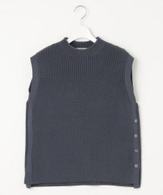 J.PRESS LADIES L 【洗える】CLEAR COTTON BLEND ニット ベスト