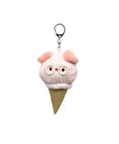 WEGO あにまるアイスぬいぐるみキーホルダー