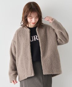 ANY L カールボアブルゾン