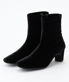 ICB 【CLASSY.1月号掲載】スクエアトゥ ショートブーツ