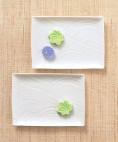 たち吉 【たち吉】白磁さらさ 銘々皿〈5枚〉 美濃焼