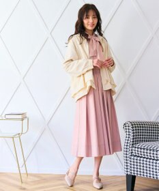 Feroux 【キレイ見えセットアップ対応】リボンタイ ブラウス