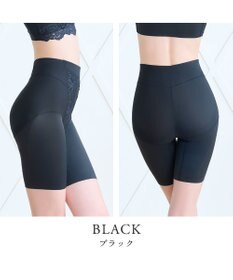 BRADELIS New York 【BRADELIS NewYork peace】綿混ストレッチハイブリッドガードル25 クロッチ付きで1枚履き可能な補整ガードル 消臭機能付き ブラデリス