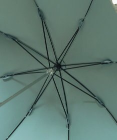 MOONBAT 【一級遮光/晴雨兼用】LANVIN en Bleu (ランバン オン ブルー) 長傘 日傘 シャイニーフリル 遮光 遮熱 UV