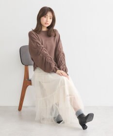 earth music&ecology ドロストスリーブスウェット