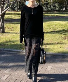 Green Parks シアーベロアプルオーバー