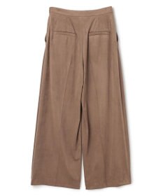 uncrave スウェード ストレートパンツ