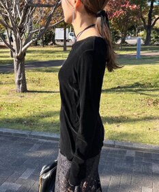 Green Parks シアーベロアプルオーバー