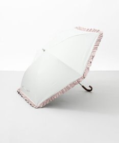 AURORA 【WEB限定】 フリル晴雨兼用傘（折りたたみ・トップフラット）