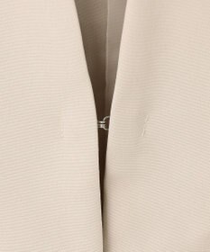 ANY 【WEB限定】ダブルクロスストレッチ Ｖネックノーカラージャケット