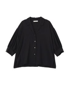 Green Parks 接触冷感シルキータッチローンオープンカラーシャツ