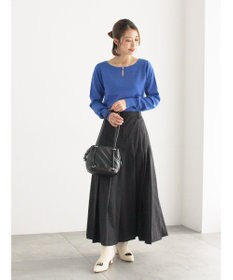 Te chichi チェックアソートロングプリーツスカート