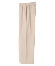 Green Parks 綿麻混イージーワイドパンツ