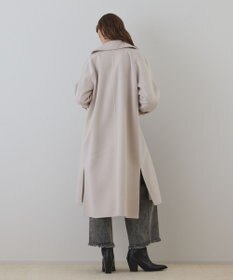 GRACE CONTINENTAL ウールカシミヤリバーコート