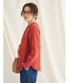 CRAFT STANDARD BOUTIQUE ７Ｇモールニット　ヘンリーＰＯ　Ｌ／Ｓ