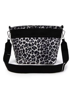 LeSportsac SMALL BUCKET BAG/ニュートラルレオパード