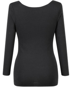 Wing あったかインナー 綿100％(肌側) アウターにひびきにくい ムレにくい 【綿の贅沢 ここちフラット】 8分袖 長袖 秋 冬 EL4872 ウイング／ワコール