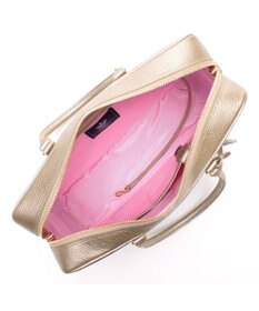 A.D.M.J. 【牛革】アノニマス/A4サイズ対応クリスタルビー付ボストン34cm