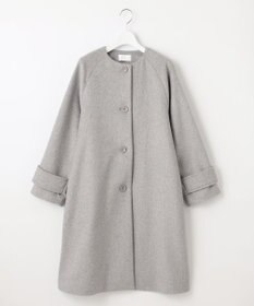 Feroux ウール混 Aラインコート