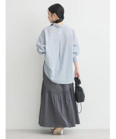 earth music&ecology パールボタンオーバーシャツ