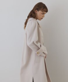 GRACE CONTINENTAL ウールカシミヤリバーコート