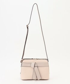 LA BAGAGERIE 【maison vert】 【超軽量・多収納】バイカラーリボンショルダーバッグ