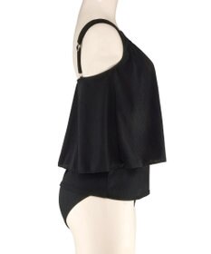 San-ai Resort（三愛水着楽園） ロングパンツセット　9M・11L　【Coral veil（コーラルヴェール）】