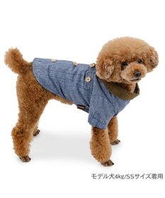 PET PARADISE ペットパラダイス コーデュロイ襟 シャツ 小型犬