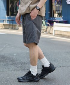 WEGO 【ウエストゴム/紐/速乾/洗濯可/SMLサイズ展開】ナイロンイージーショーツ