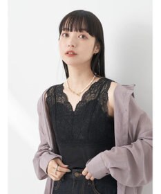 earth music&ecology 前後２ＷＡＹレースタンクトップ