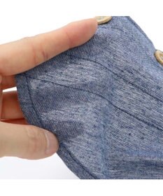 PET PARADISE ペットパラダイス コーデュロイ襟 シャツ 小型犬